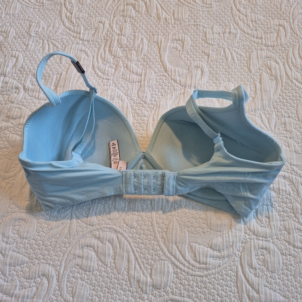 Body by Victoria women's 32 DDD light blue wireless bra NEW - Picture 3 of 8